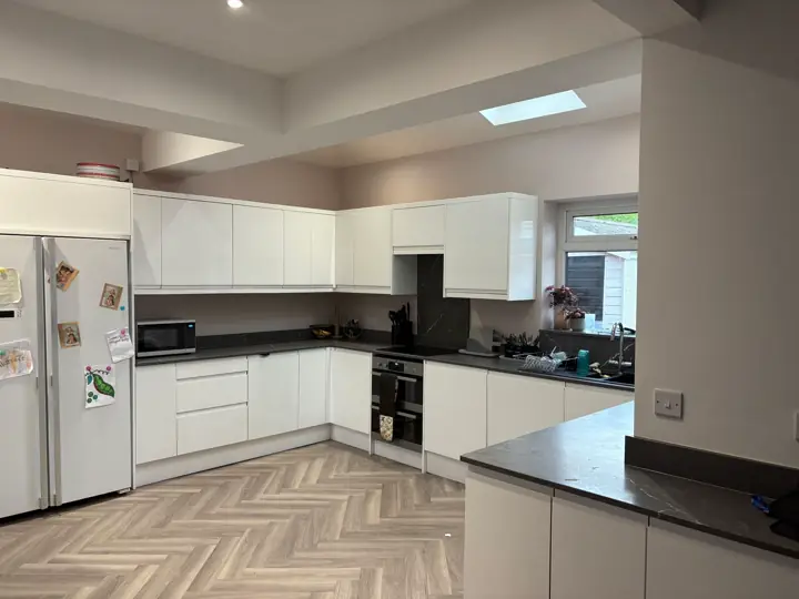 Broughton Building Company finished kitchen and living area details photo 5