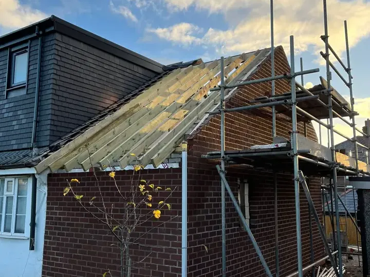 Broughton Building Company roofing and exterior construction work photo 1