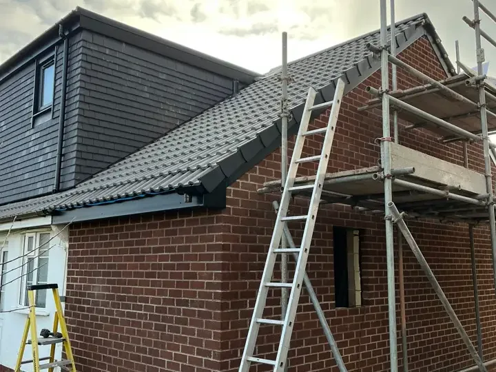 Broughton Building Company roofing and exterior construction work photo 2