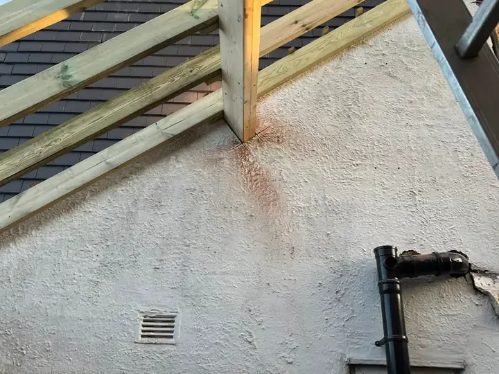 Broughton Building Company timber roof structure and exterior detailing photo 5