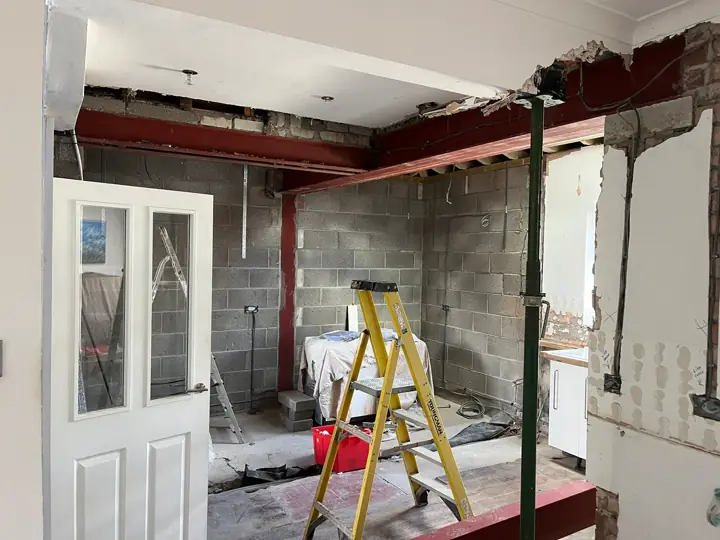 Broughton Building Company structural steel alteration and support work photo 5